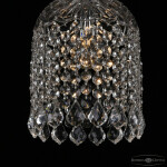 Фото 3 Подвесной светильник хрустальный AL16781/16 WMN Leafs Bohemia Ivele Crystal