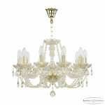 Фото Люстра хрустальная 101/10/195 G Bohemia Ivele Crystal