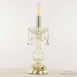 Фото Настольная лампа с хрустальными подвесками 101L/1-27 G Bohemia Ivele Crystal