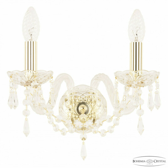 Фото Бра хрустальные 104B/2/141 G Bohemia Ivele Crystal