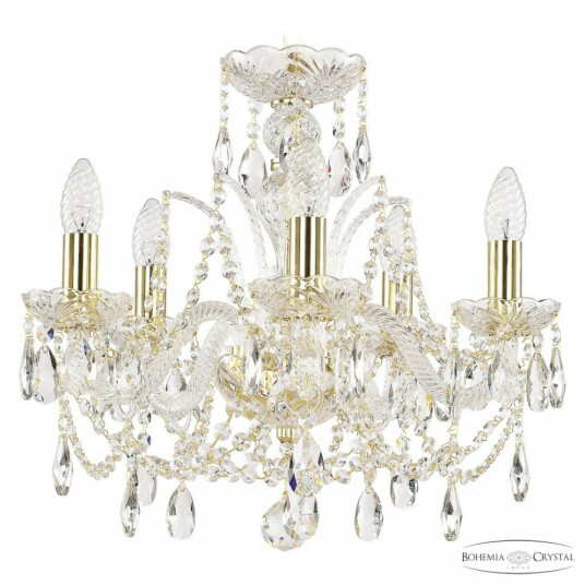 Фото Люстра хрустальная 105/5/141 G Bohemia Ivele Crystal