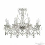 Фото Люстра хрустальная 105/8/240 Ni Bohemia Ivele Crystal