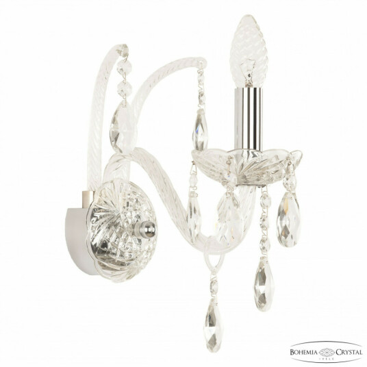 Фото Бра хрустальные 105B/1/165 Ni Bohemia Ivele Crystal
