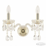 Фото Бра хрустальные 107B/2/165 G Bohemia Ivele Crystal
