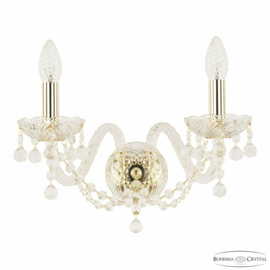 Фото Бра хрустальные 108B/2/165 G Bohemia Ivele Crystal