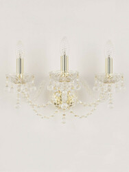 Фото Бра хрустальные 108B/3/165 G Bohemia Ivele Crystal