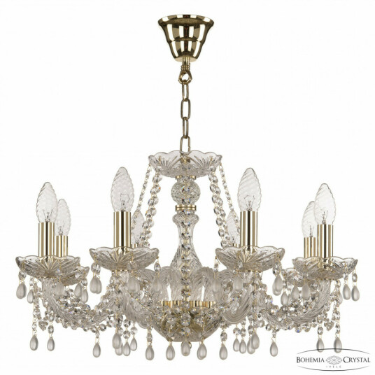 Фото Люстра хрустальная 112/8/195 G V0300 Bohemia Ivele Crystal
