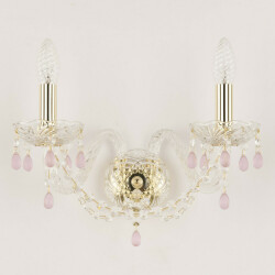 Фото Бра хрустальные 112B/2/165 G V7010 Bohemia Ivele Crystal