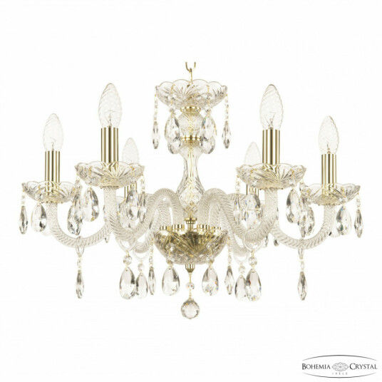 Фото Люстра хрустальная 117/6/195 G Bohemia Ivele Crystal