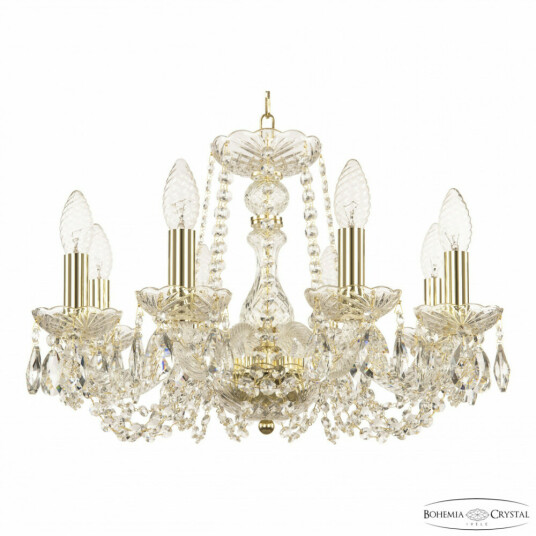 Фото Люстра хрустальная 119/8/165 G Bohemia Ivele Crystal
