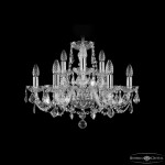 Фото Люстра хрустальная 1402/6+3/195 Ni Leafs Bohemia Ivele Crystal