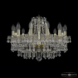 Фото Люстра хрустальная 1410/12/195 G V0300 Bohemia Ivele Crystal