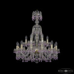 Фото Люстра хрустальная 1410/12+6/240/XL-80 G V7010 Bohemia Ivele Crystal