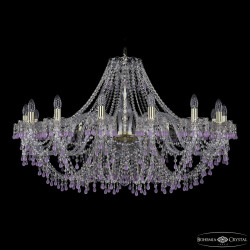 Фото Люстра хрустальная 1410/16/400 G V7010 Bohemia Ivele Crystal
