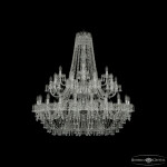 Фото Люстра хрустальная 1410/20+10+5/400/2d Ni V0300 Bohemia Ivele Crystal