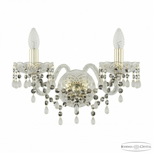Фото Бра хрустальные 1410B/2/160/XL G V0300 R781 Bohemia Ivele Crystal