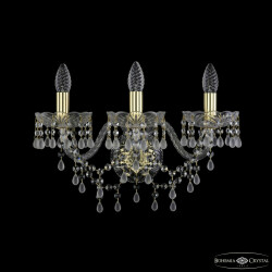 Фото Бра хрустальные 1410B/3/195/XL G V0300 Bohemia Ivele Crystal