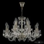 Фото 1 Люстра хрустальная 119/8+4/200 Pa Bohemia Ivele Crystal