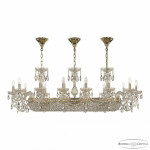Фото Люстра хрустальная 1453/14/195/1000 G Bohemia Ivele Crystal