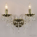 Фото 2 Бра хрустальные 16203B/2/141 GB Bohemia Ivele Crystal