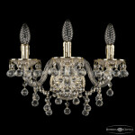 Фото 1 Бра хрустальные 16209B/3/141 GW Bohemia Ivele Crystal