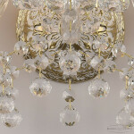 Фото 2 Бра хрустальные 16209B/3/141 GW Bohemia Ivele Crystal