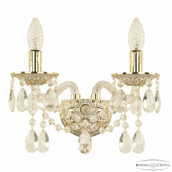 Фото Бра хрустальные 16213B/2/141 GW Bohemia Ivele Crystal