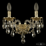 Фото 1 Бра хрустальные 16215B/2/141 G Bohemia Ivele Crystal