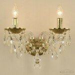 Фото 2 Бра хрустальные 16215B/2/141 G Bohemia Ivele Crystal