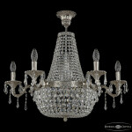 Фото Люстра груша хрустальная 2201H201/6/70IV Ni Bohemia Ivele Crystal