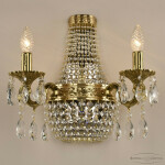 Фото 1 Бра хрустальные 2211H201B/2/35IV G Bohemia Ivele Crystal