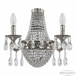 Фото Бра хрустальные 2232H201B/2/35IV Ni Bohemia Ivele Crystal