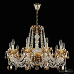 Фото 1 Люстра 5402/10/240 G Amber/M-1H K721 Bohemia Ivele Crystal