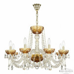 Фото Люстра 5402/8/240 G Amber/M-1F Bohemia Ivele Crystal