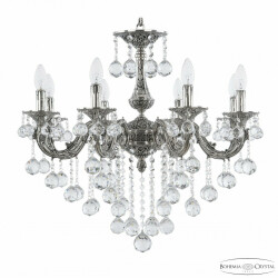 Фото Люстра бронзовая 71101/8/210 B NB Balls Bohemia Ivele Crystal