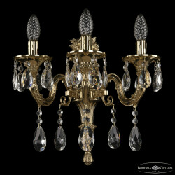 Фото Бра бронзовые 7322B8/3/175 A G Bohemia Ivele Crystal