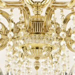 Фото 2 Люстра бронзовая 75302/12/250 A GW Bohemia Ivele Crystal